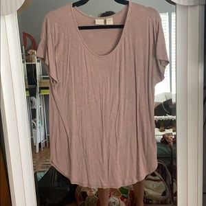 Pink Basic Tee